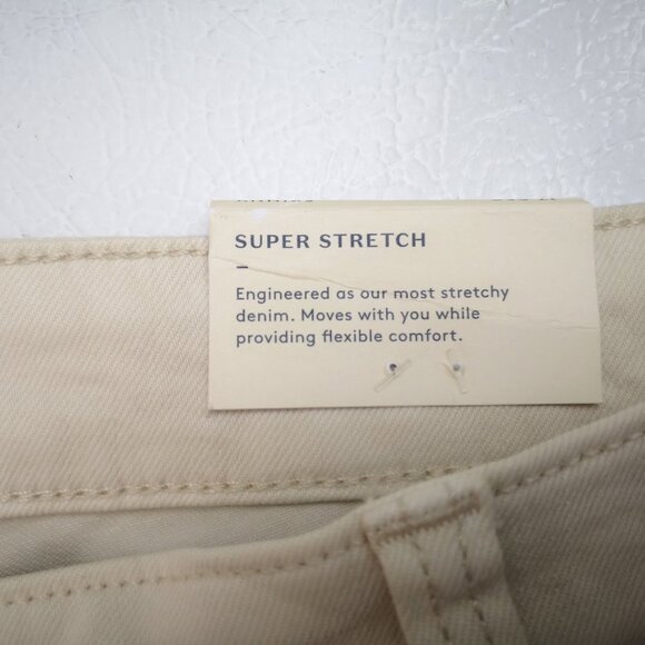 NWT Universal Thread Ladies Size 17R Cream High Rise Skinny Super Stretch Pants - Picture 5 of 15